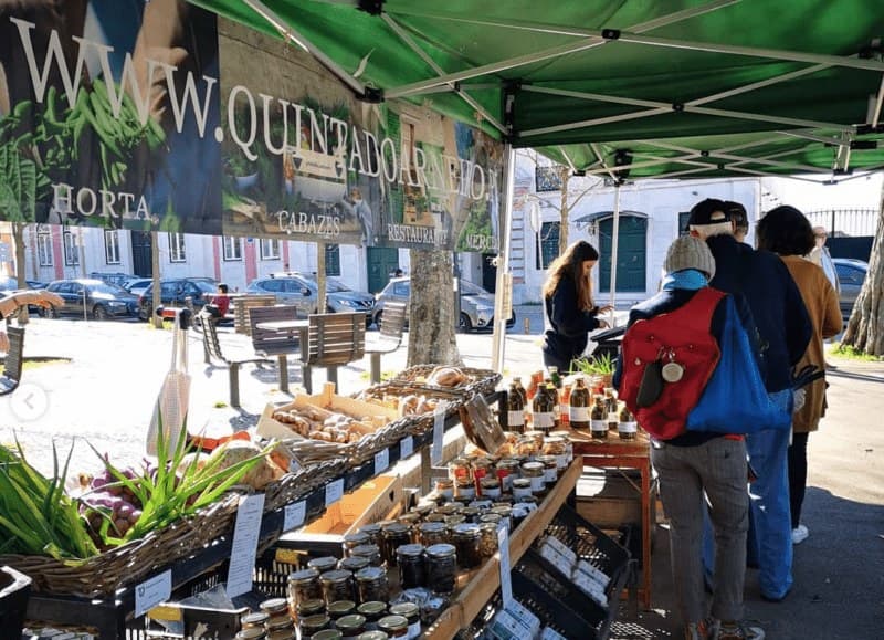 Príncipe Real Saturday market