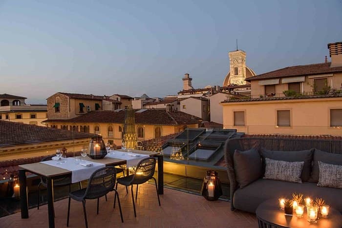 Rooftop Bar at Hotel Helvetia & Bristol